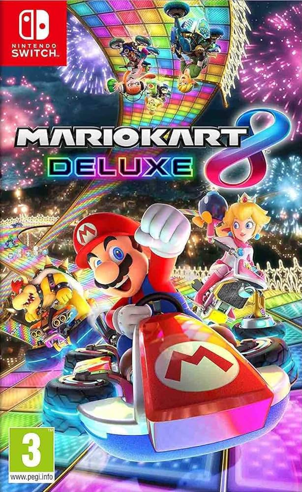 Mario Deluxe 8 art cover