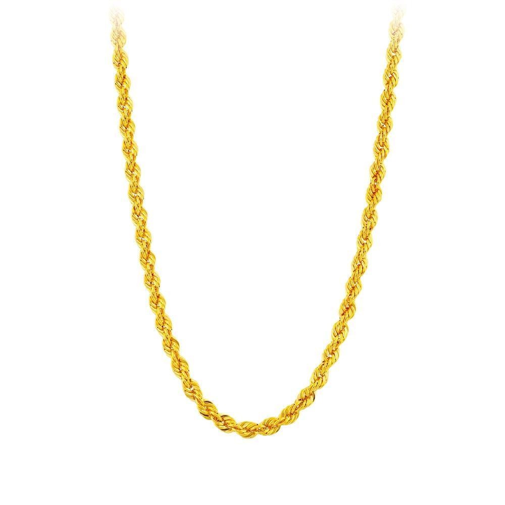 Assos Pırlanta 14 Ayar Altın Burgu Zincir Kolye 50 cm Uzunluk