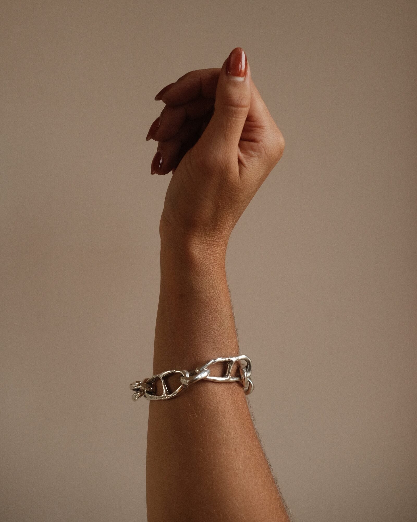 Ale Bracelet Silver, worn