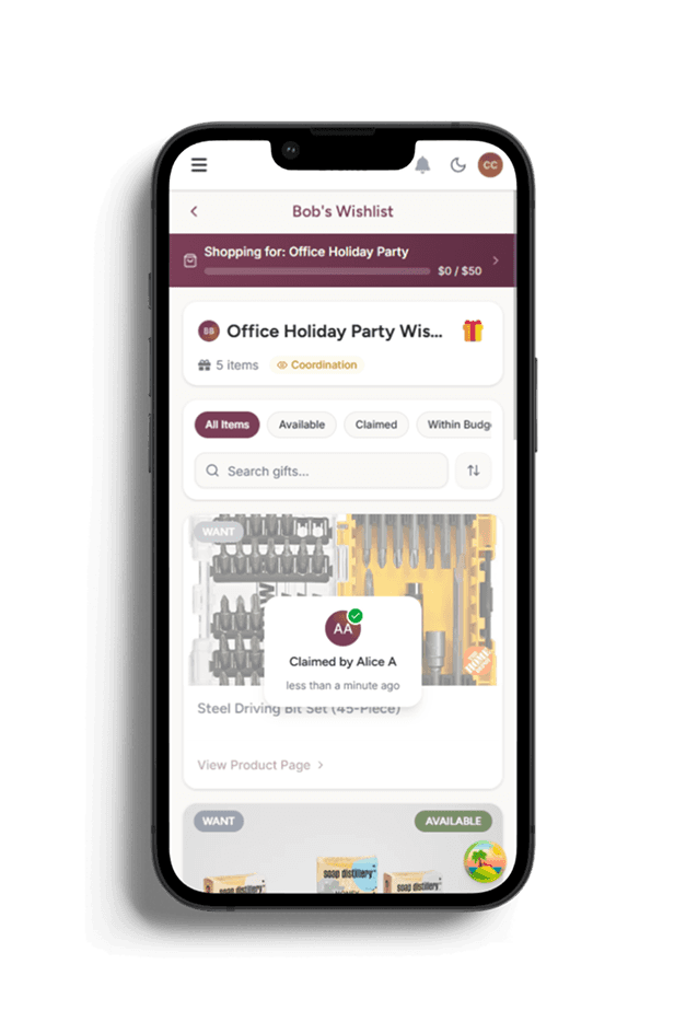 An image of Giverrs gift claim management
