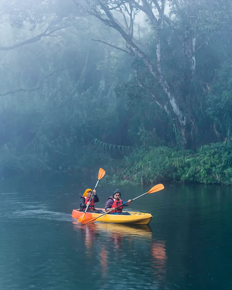 Kayaking in Kuttikkanam: Your Guide to a Scenic Experience at Misty Mountain Resort