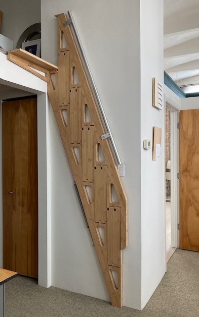 Folding attic ladder in Australia