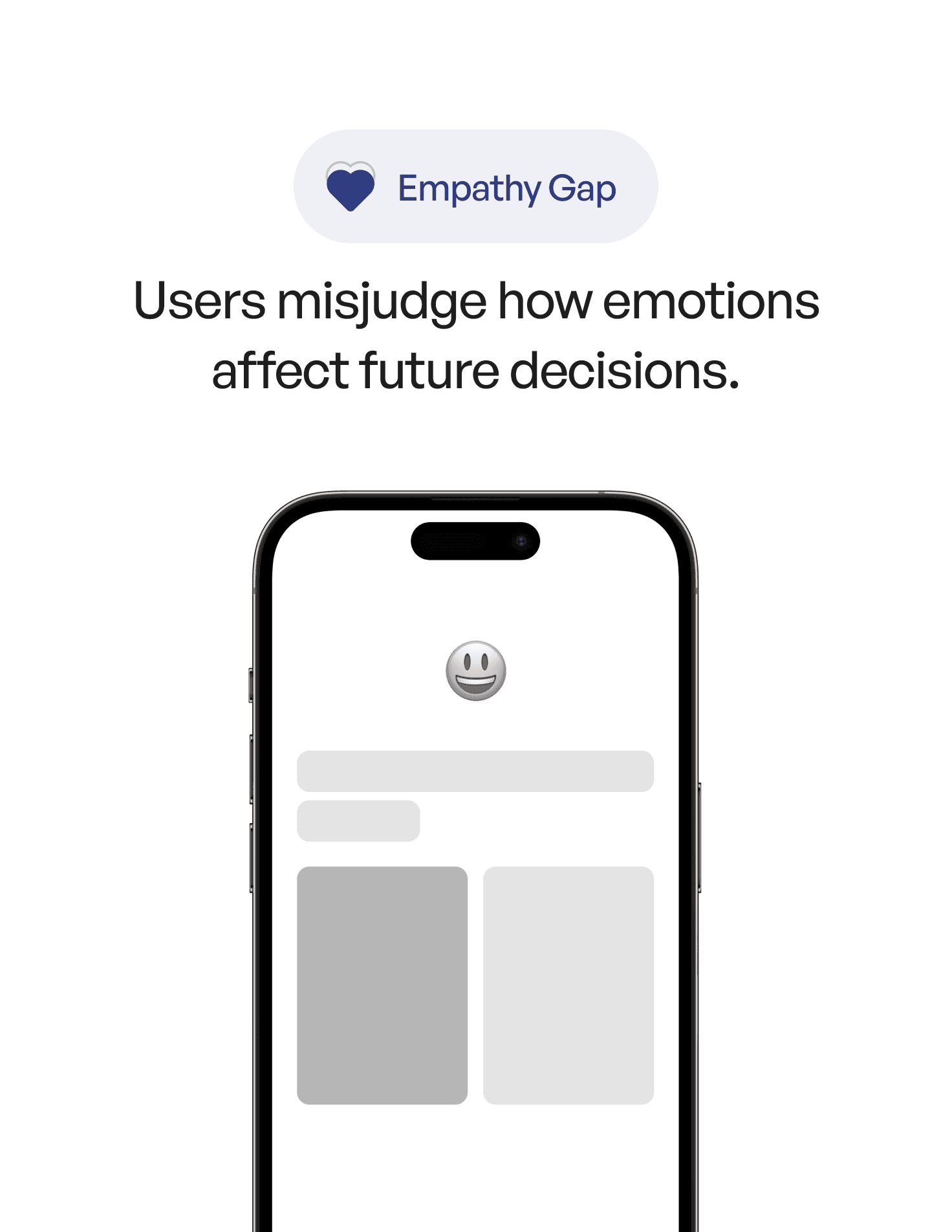 Empathy Gap UX design