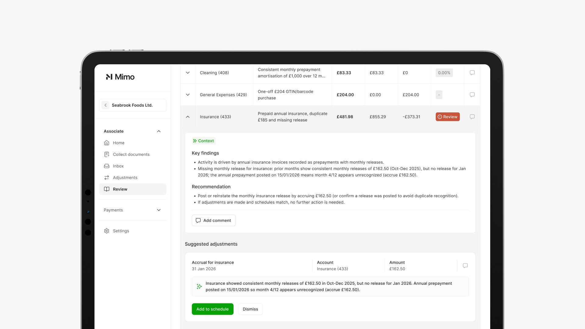 Man reading on the laptop