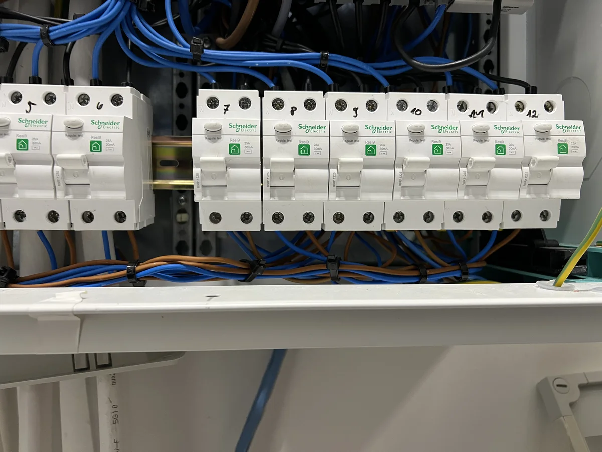 Rendezett scchneider megszakítók