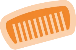Pet comb icon