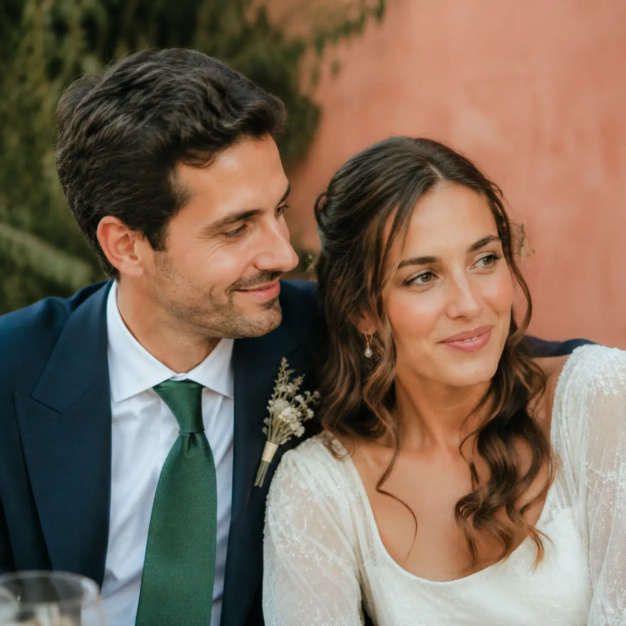 Pareja de novios en Donostia, País Vasco