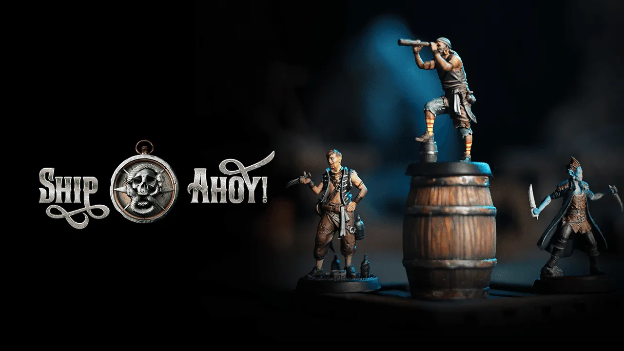 Two miniatures from Loot Studios’ Ship Ahoy bundle.