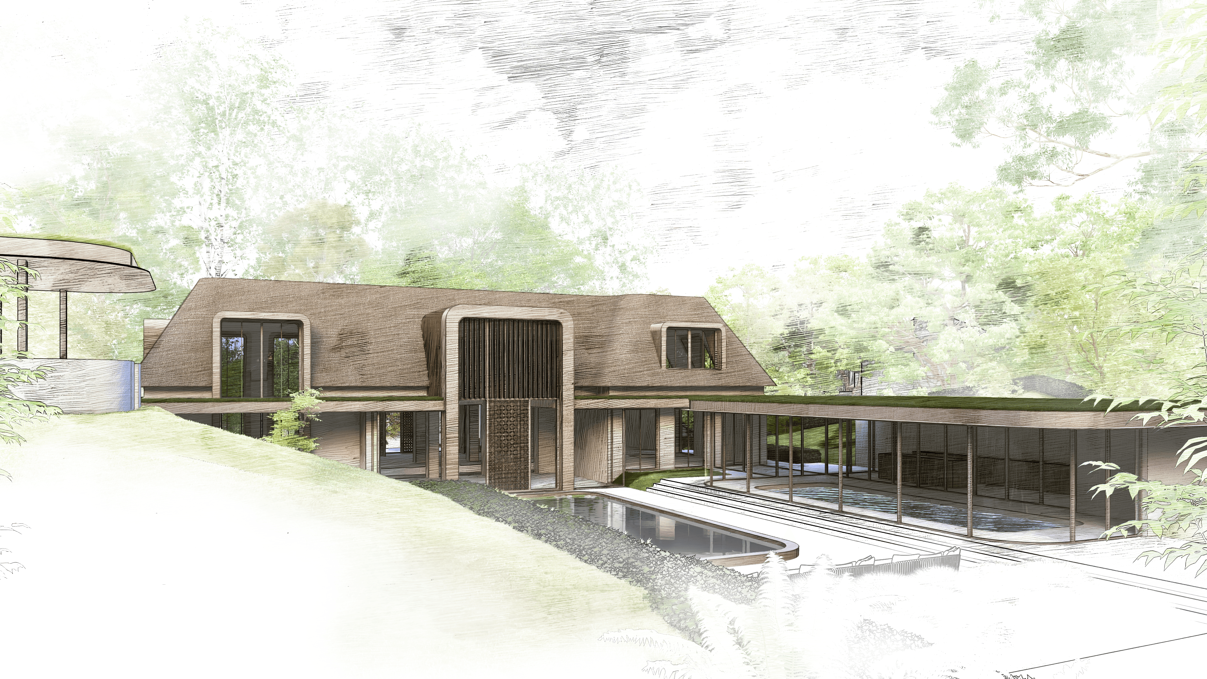 Achterzijde woning
