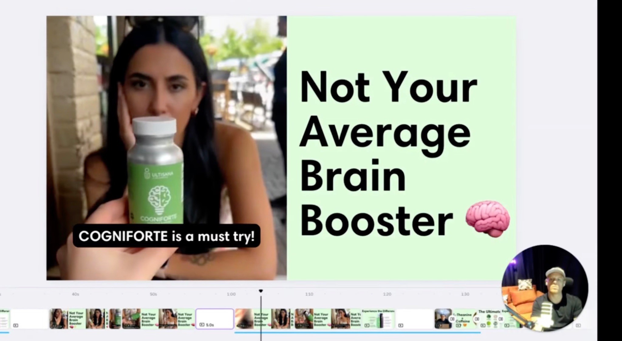 Split-Screen Layout for Amazon Sponsored Brands Video Ads