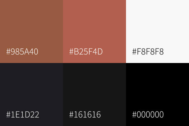 mega-limousine Brand color palette
