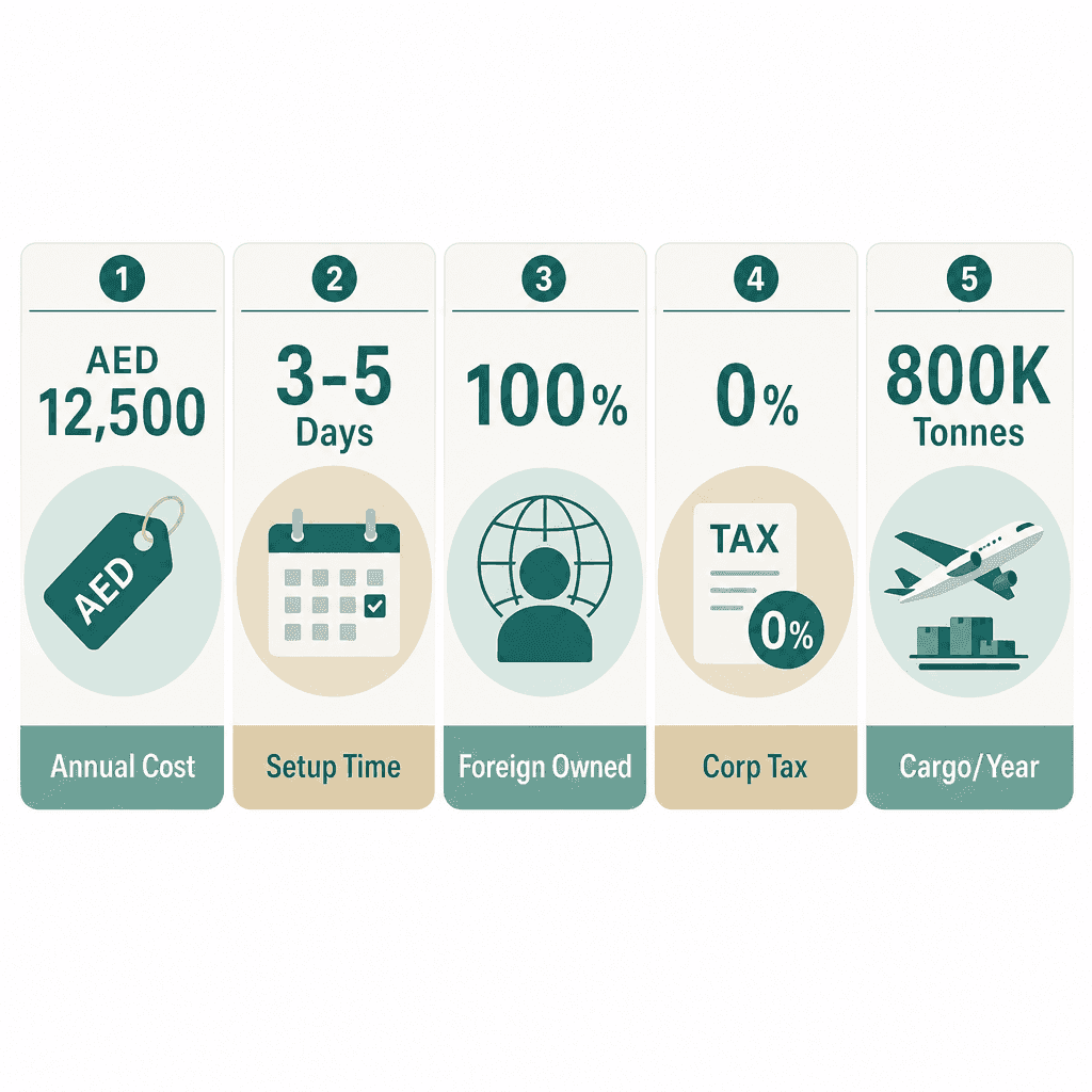 Infographic: Goods Wholesalers Trading License in Dubai: Cost and Requirements