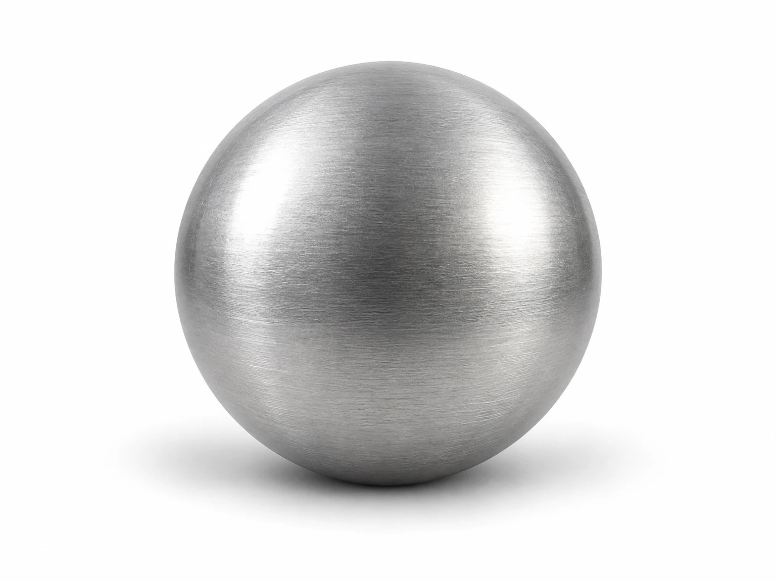 Brushed aluminum alloy ball
