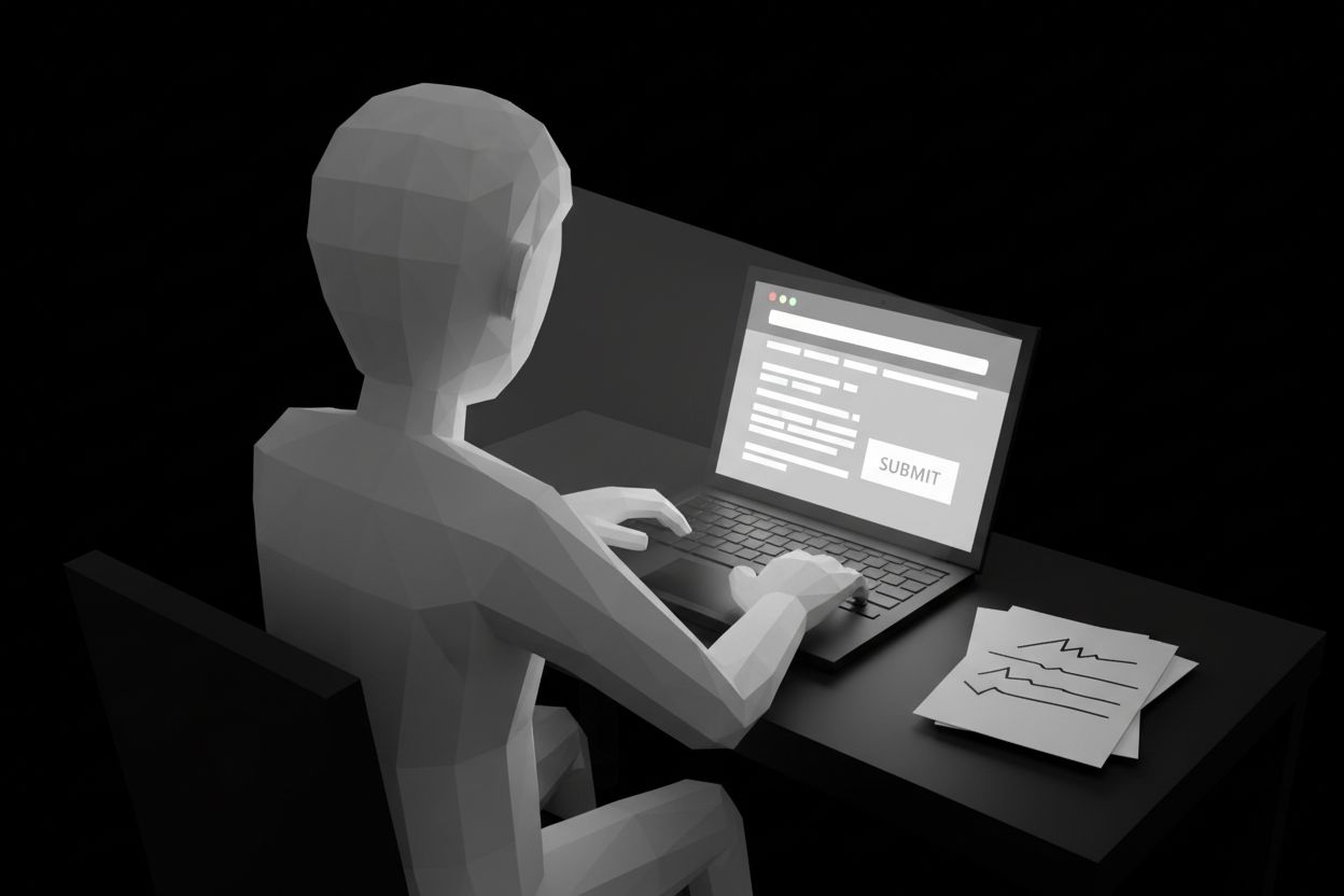 A marketer refining CTA copy