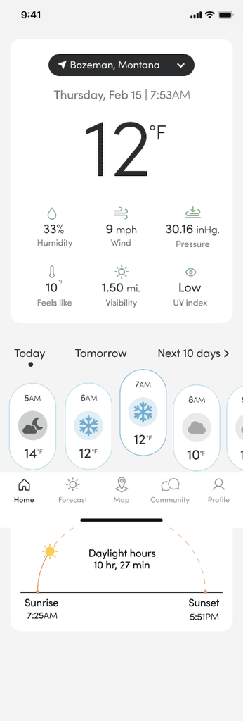 Weather app image