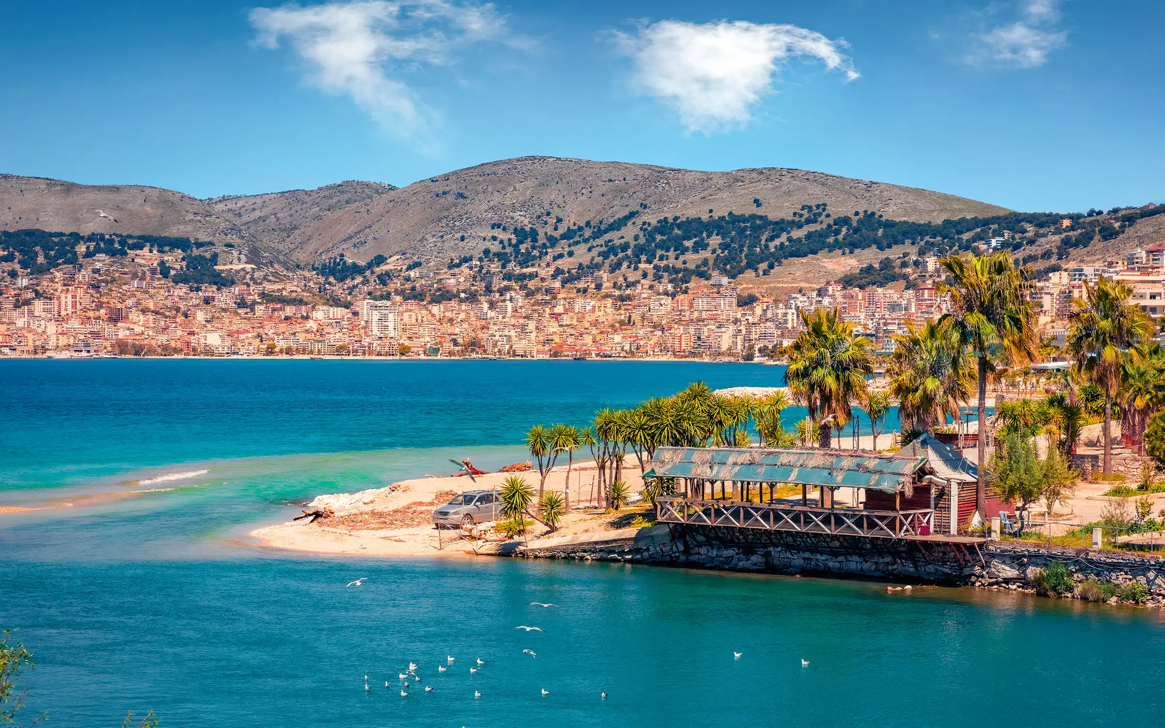 Saranda i Albania - sykkeltur med Expa Travel