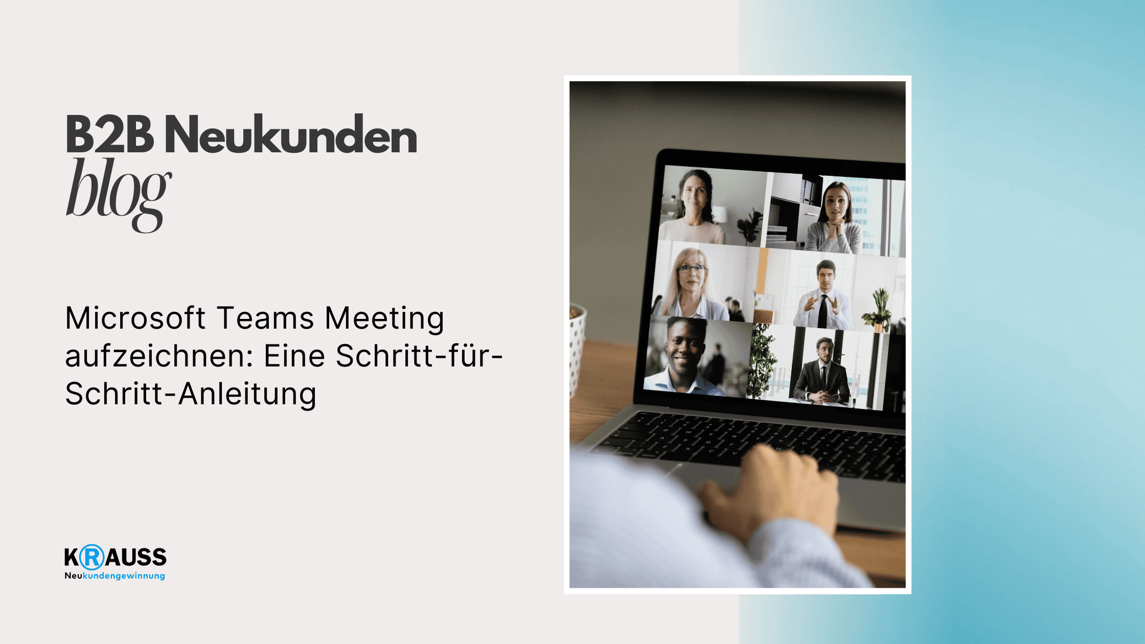 Microsoft Teams Meeting aufzeichnen: Eine Schritt-für-Schritt-Anleitung