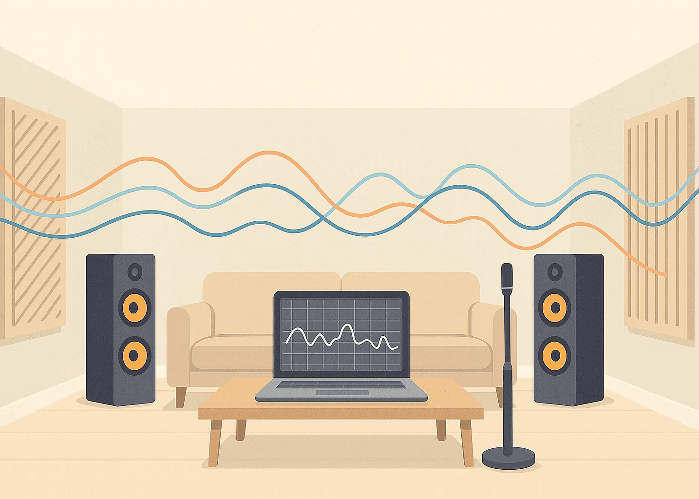 Room correction setup