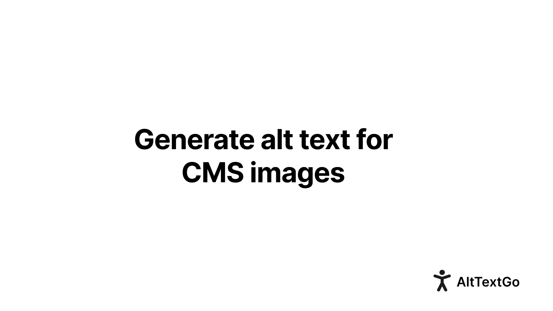 how to generate alt text for static asset in Framer