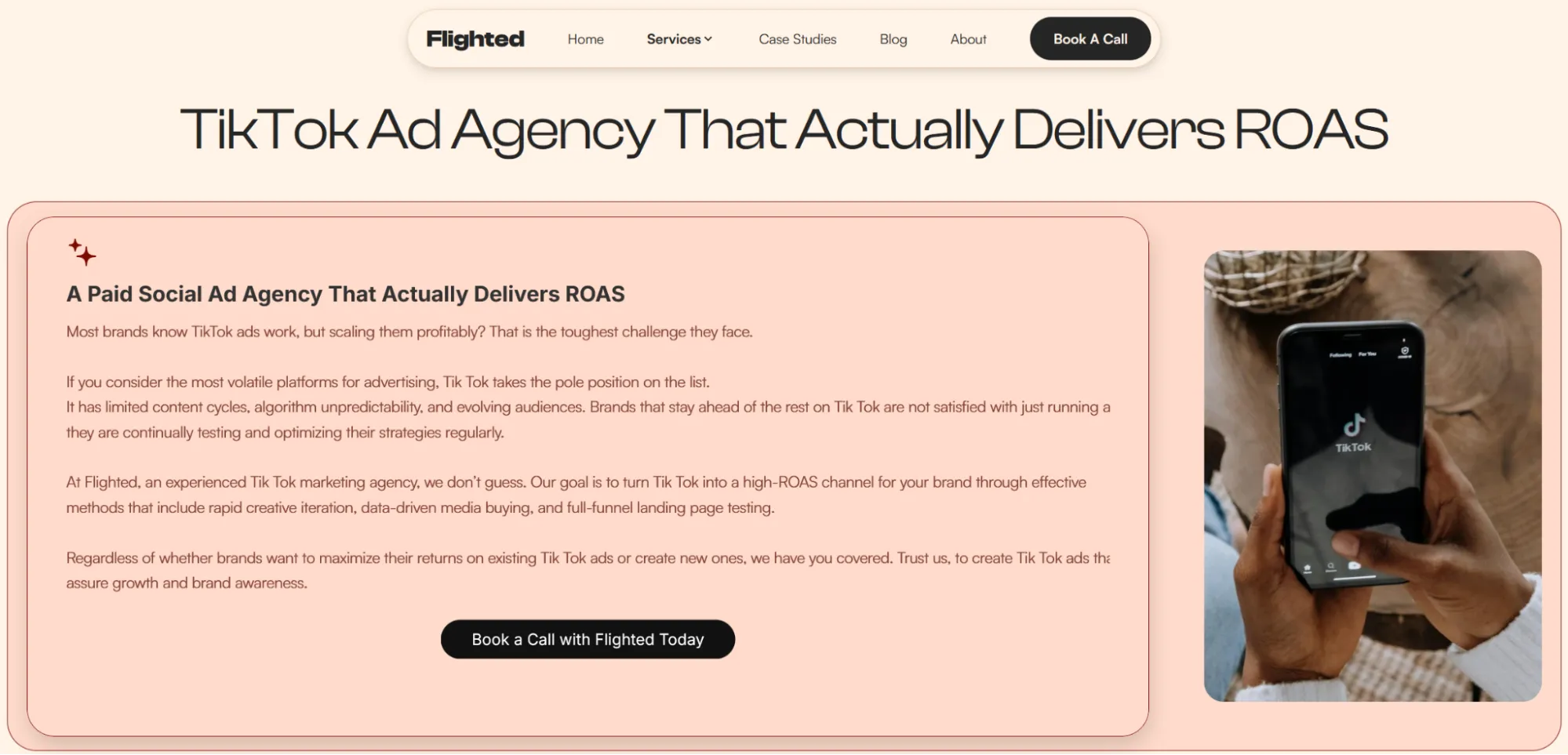TikTok Performance Marketing Agency - Flighted