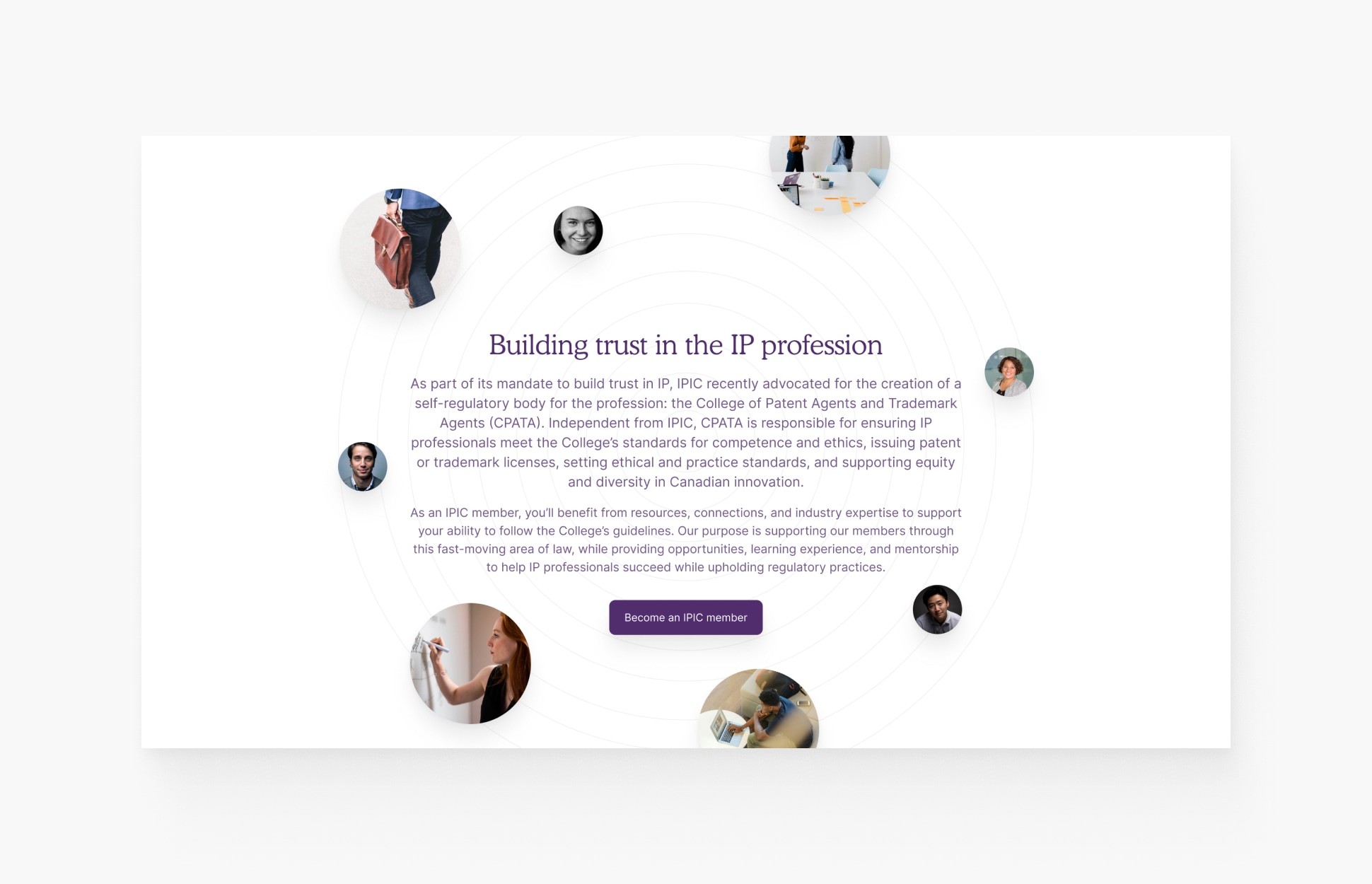 intellectual property institute of canada campaign page