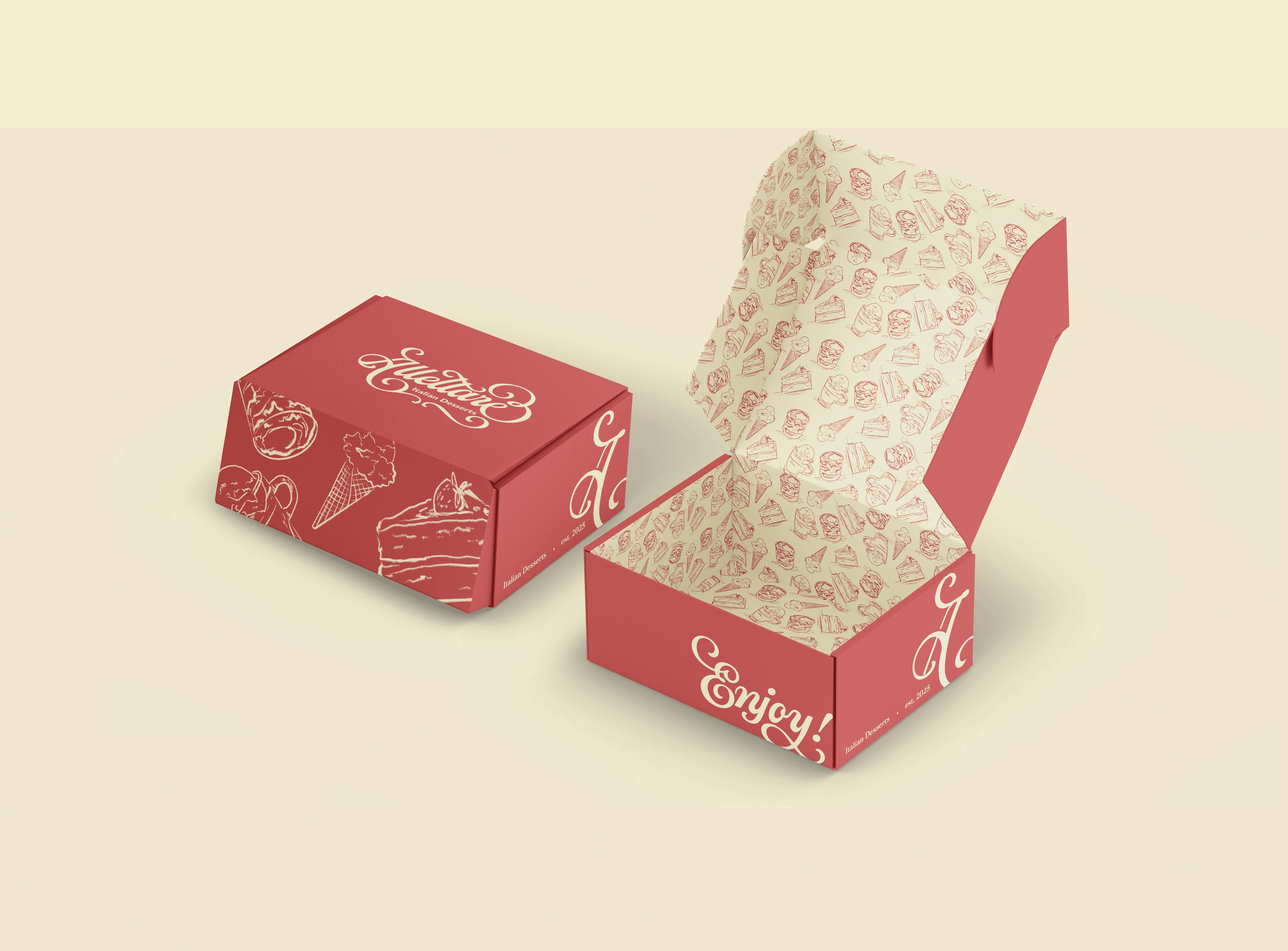 Allettare box design