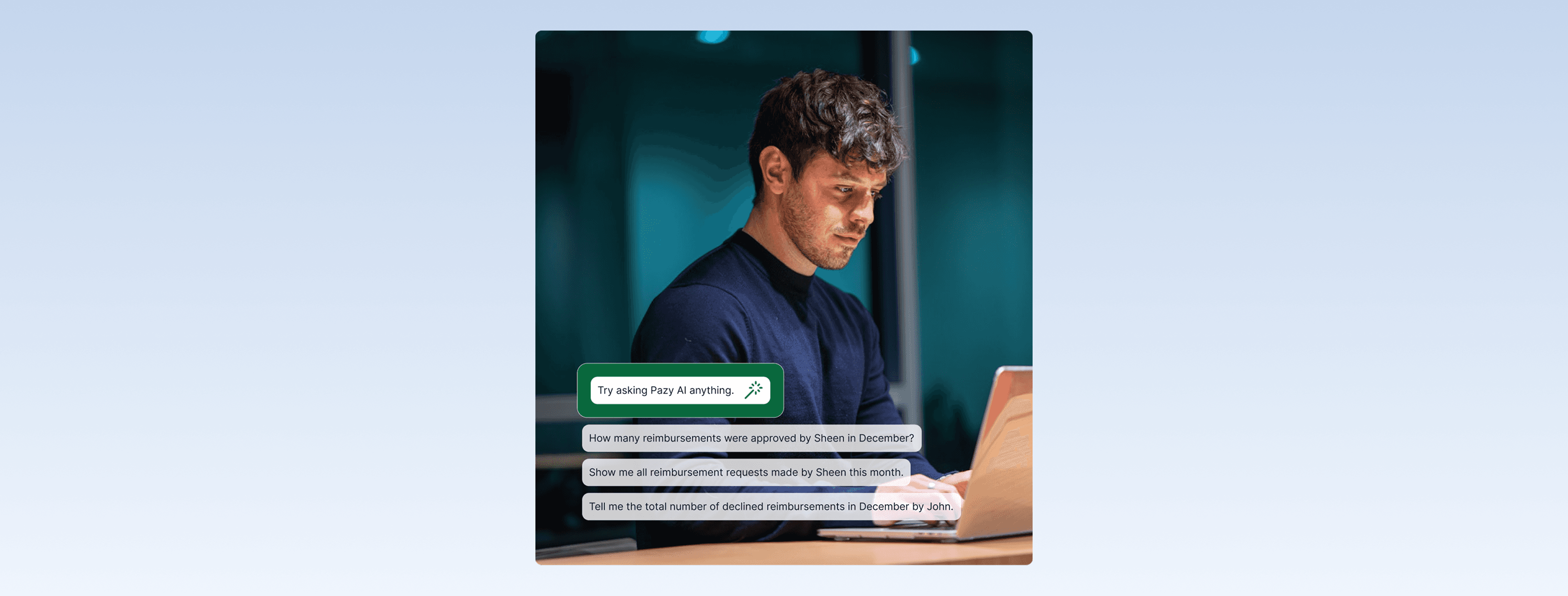 Pazy — Financial intelligence and spend analytics dashboard