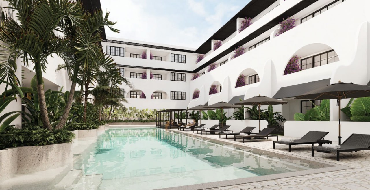 Ocean-view apartment in Kiara Beachfront complex, Nusa Dua