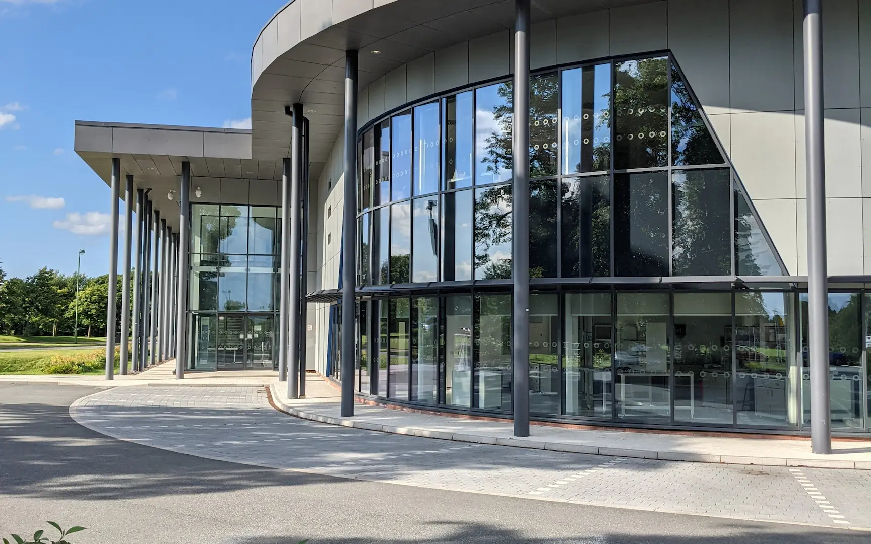 A photo of the National Healthcare Photonics Centre building