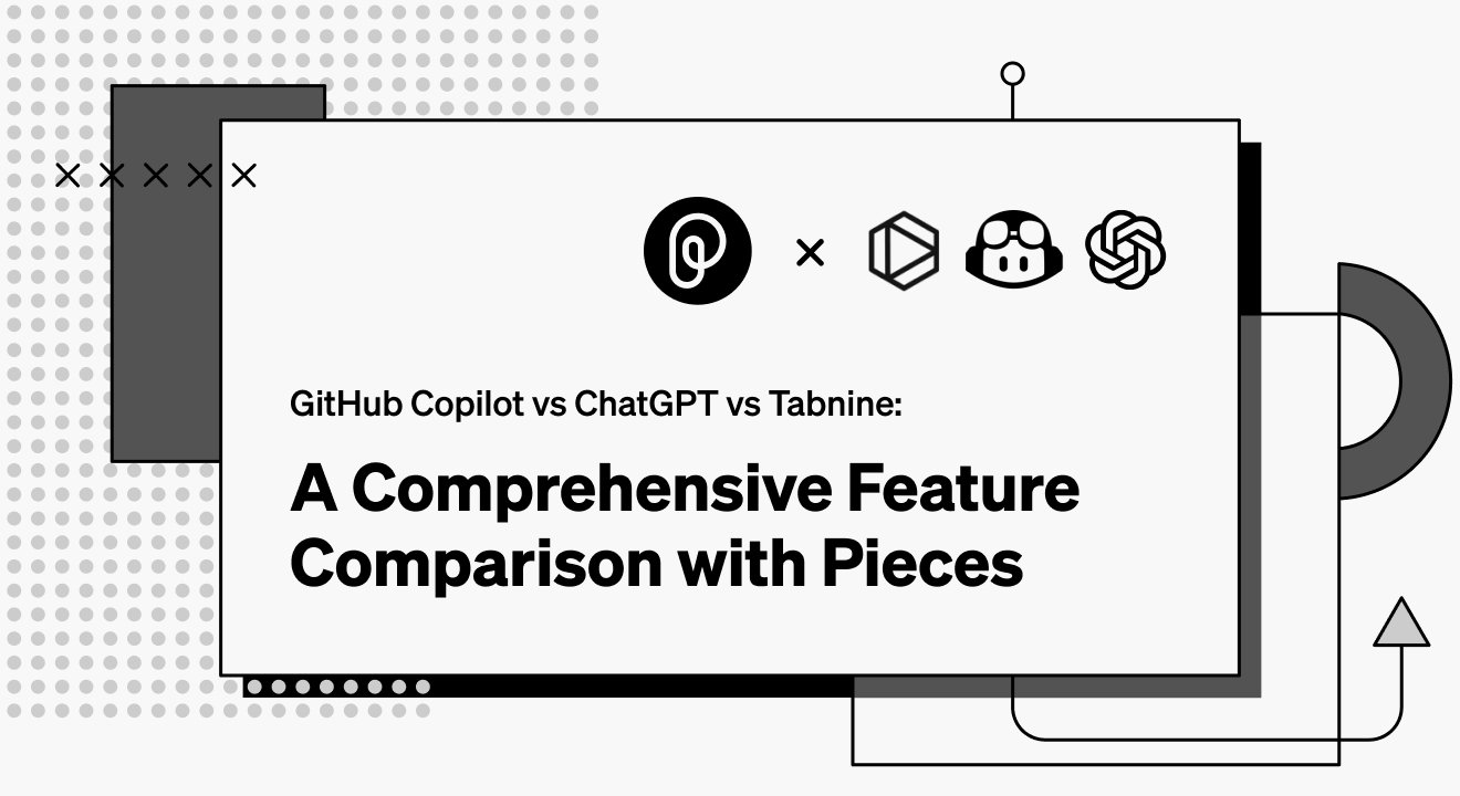 Image that says "A Comprehensive Feature Comparison with Pieces".