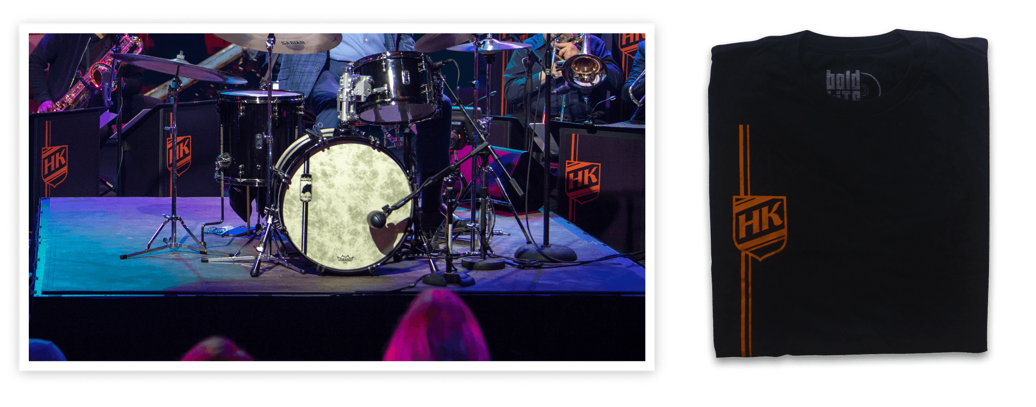 Big Band Stand and Shirt