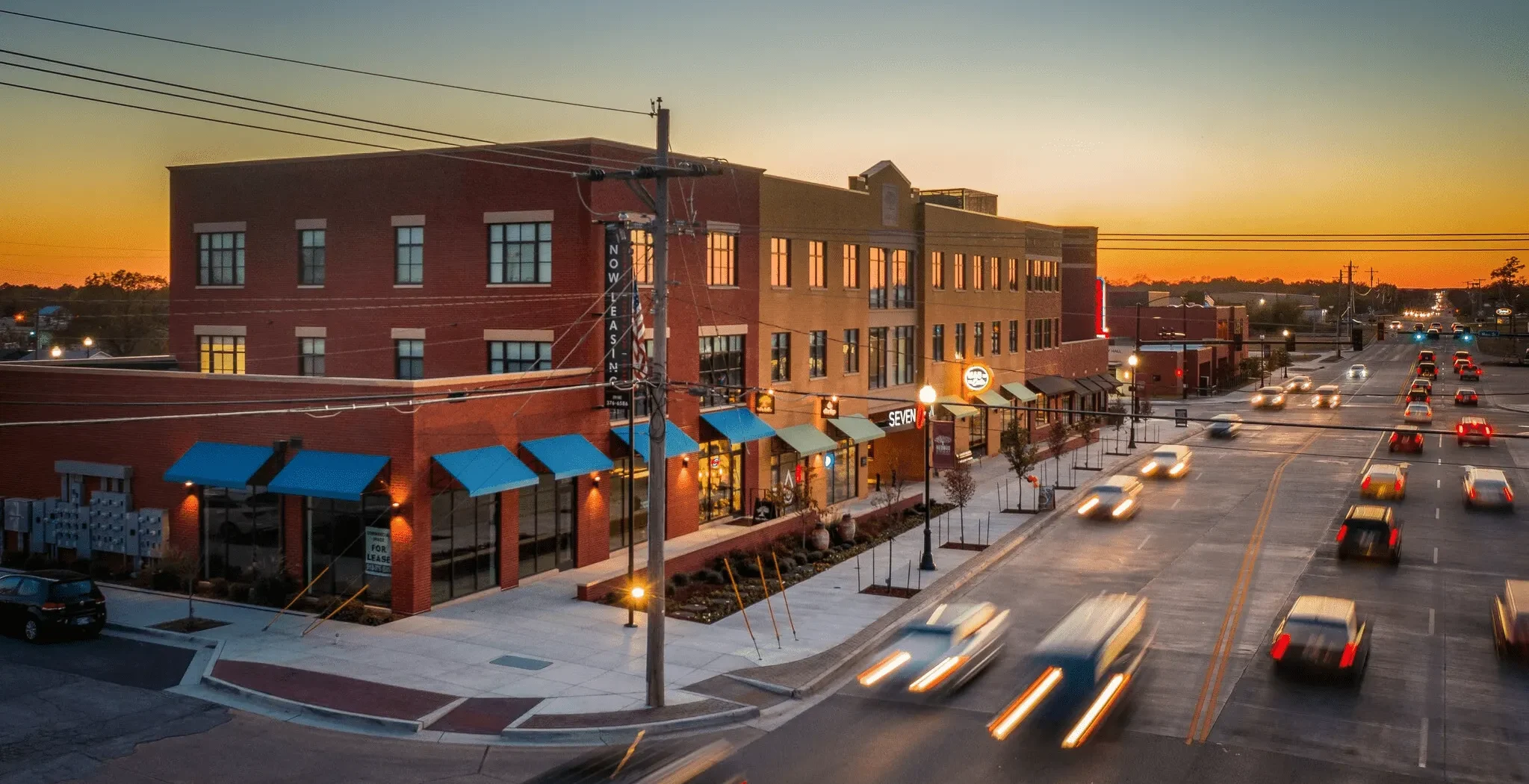 Two men greeting with hand