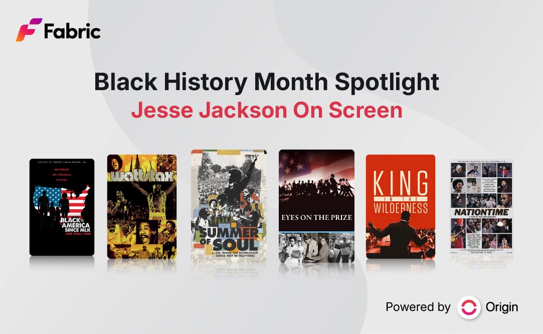 Jesse Jackson’s legacy lives across decades of documentary film and television, from Nationtime (1972) and Wattstax (1973) to Summer of Soul (2021). His voice shaped political activism in the television age and continues to influence cultural narratives today.