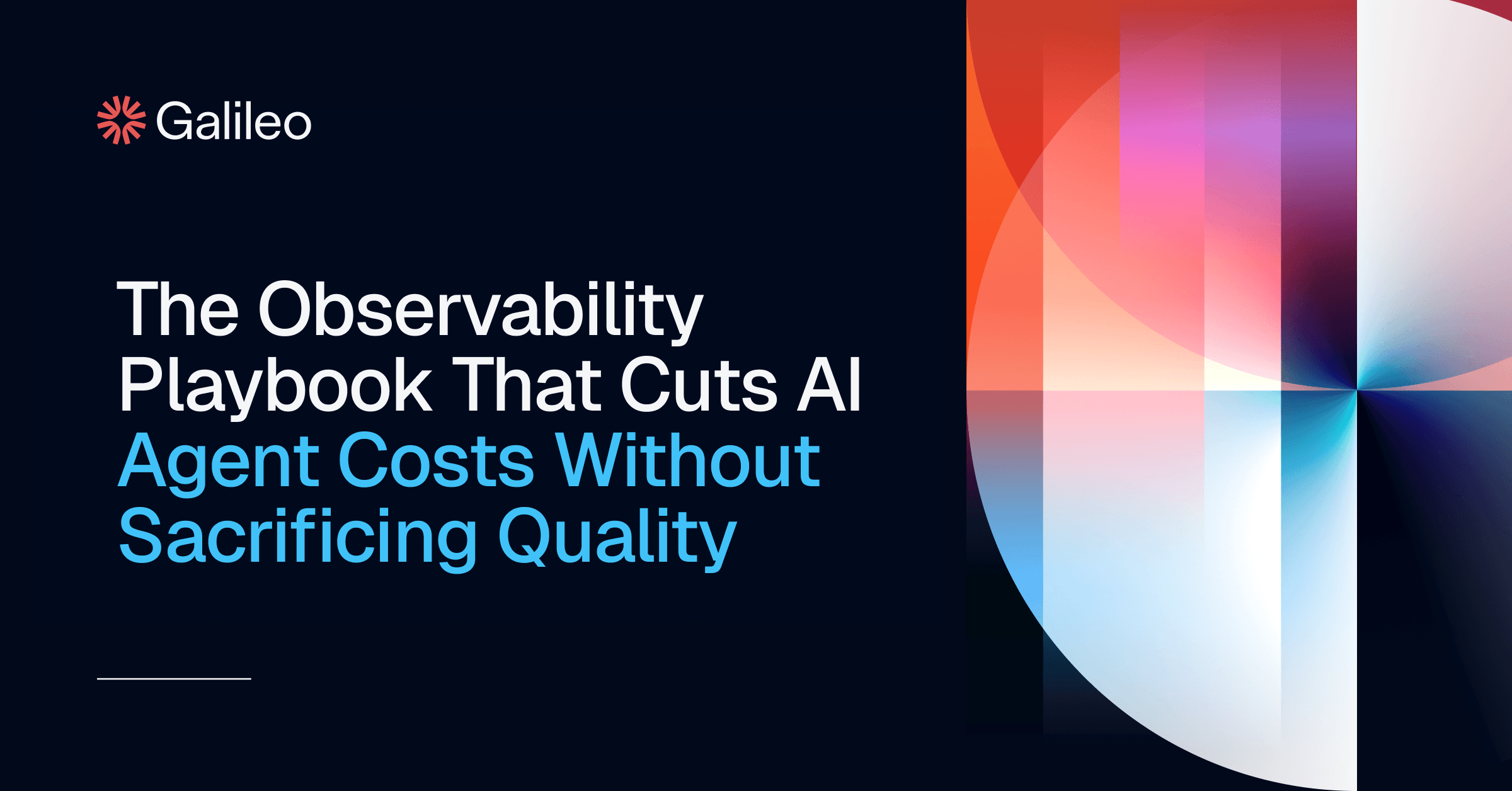 A Guide to AI Agent Cost Optimization With Observability | Galileo