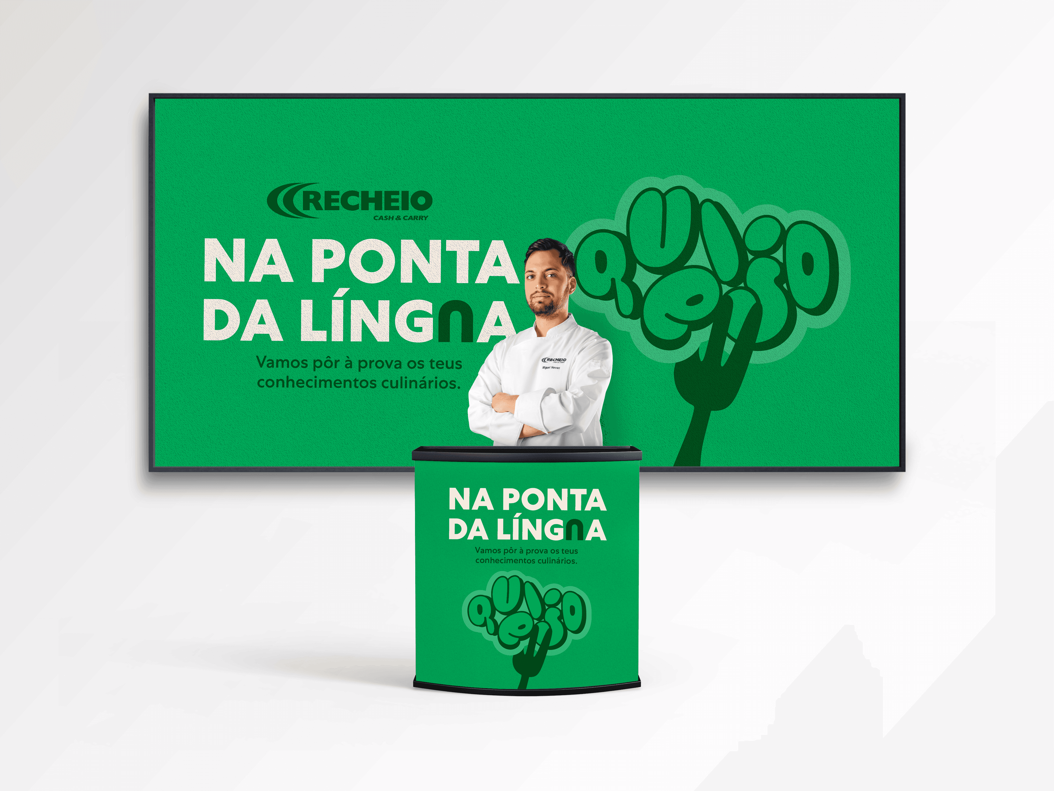 Close-up of hand holding pink ice cream cone against pastel background