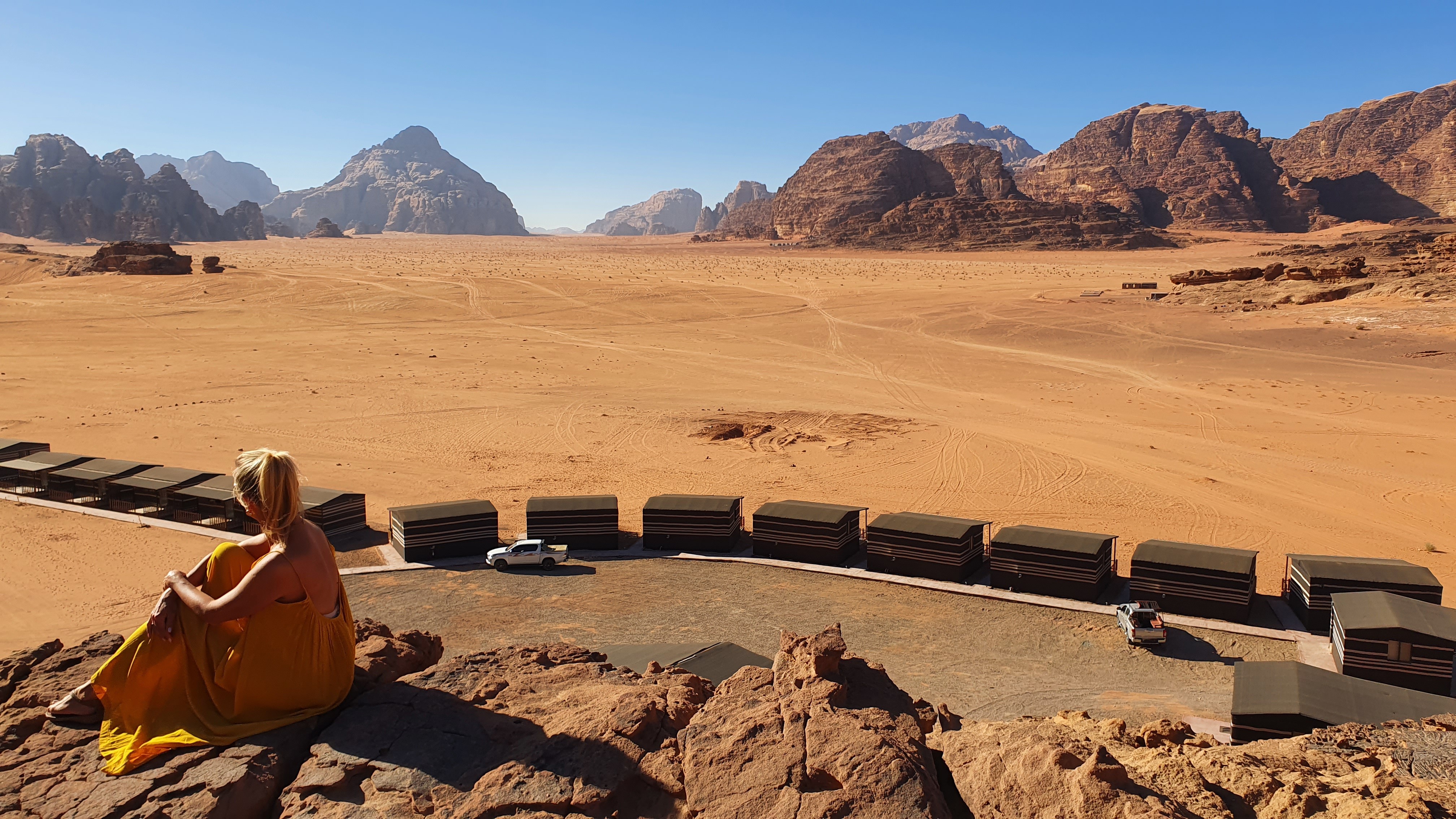 Our Bedouin Camp from above