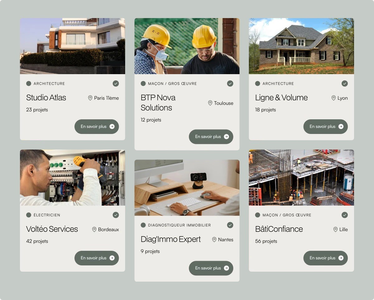 Capture d'écran de la future page Partenaires.