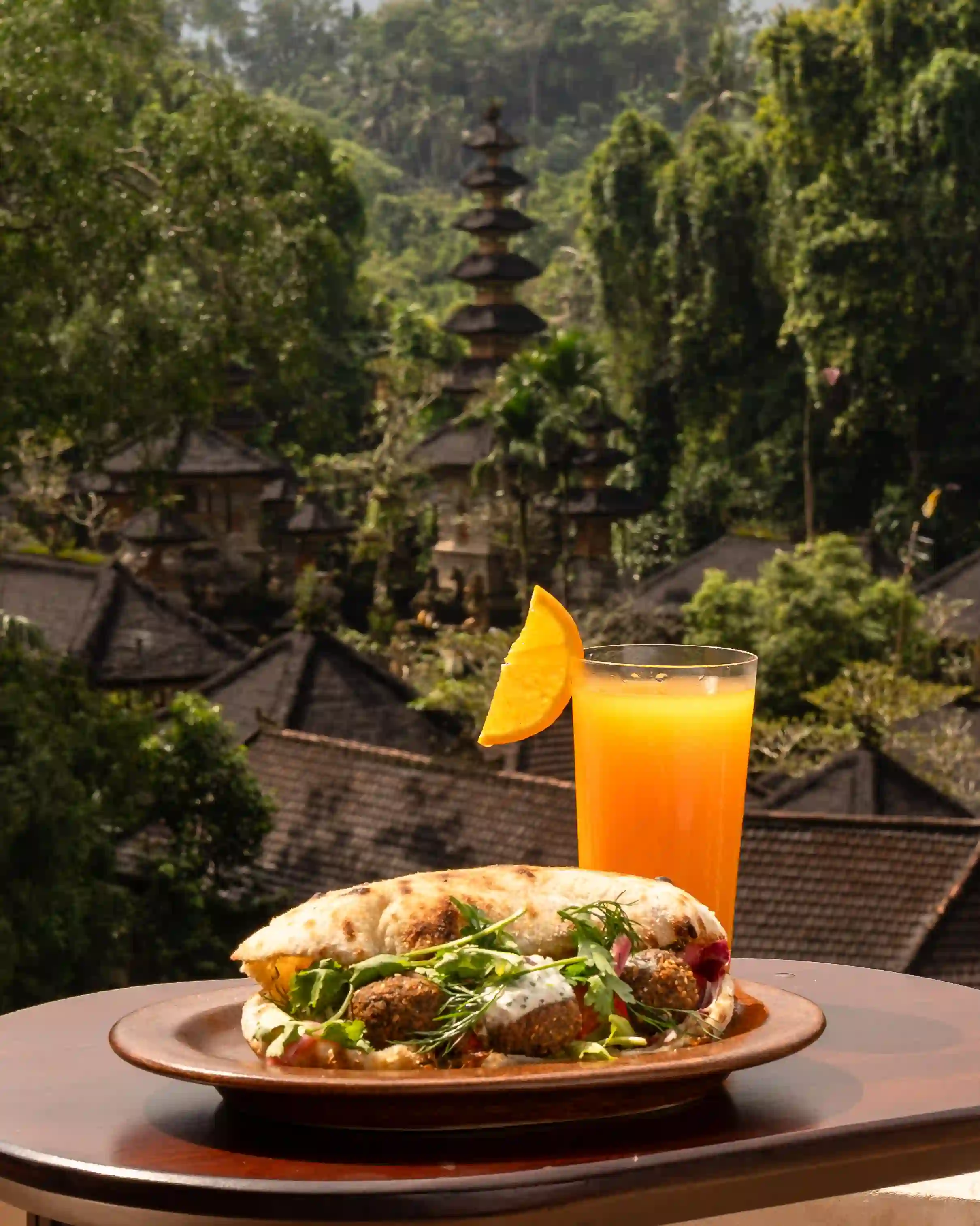 dining with kids in ubud bali