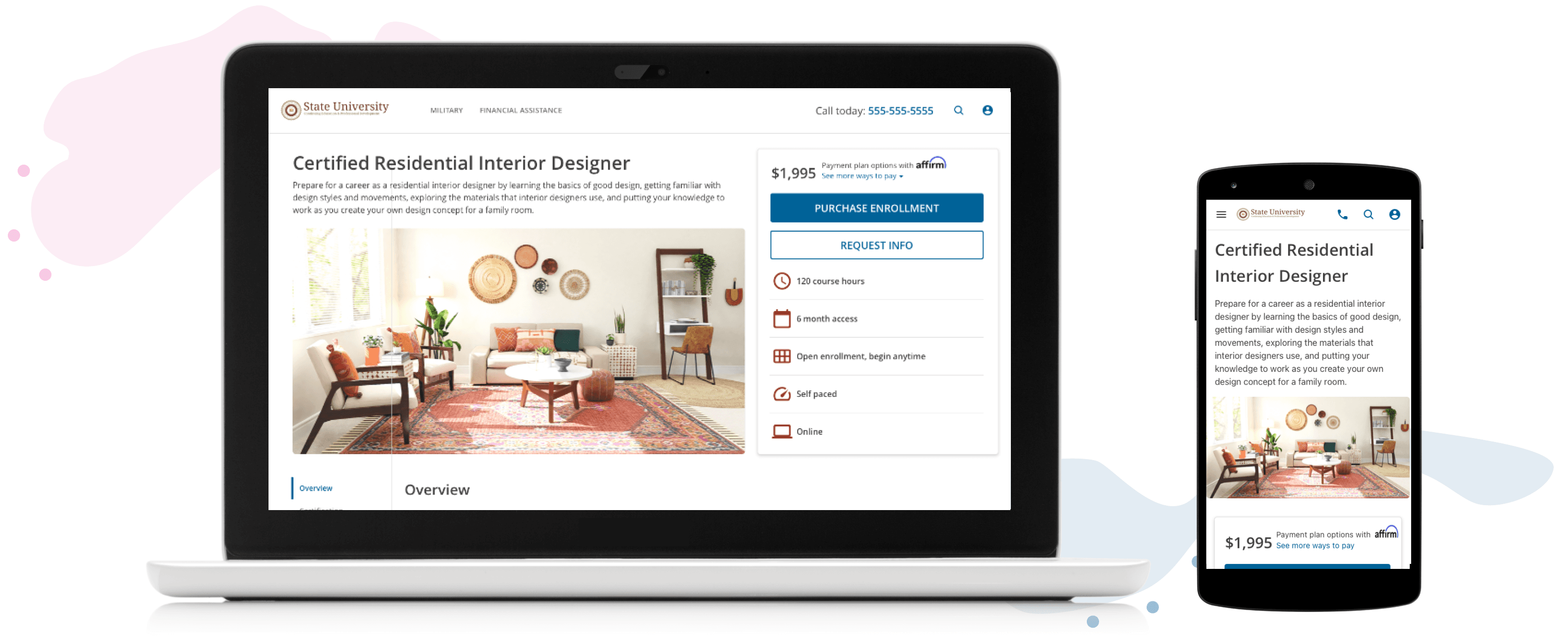 A classroom table with a laptop and phone displaying the redesigned assignment workflow