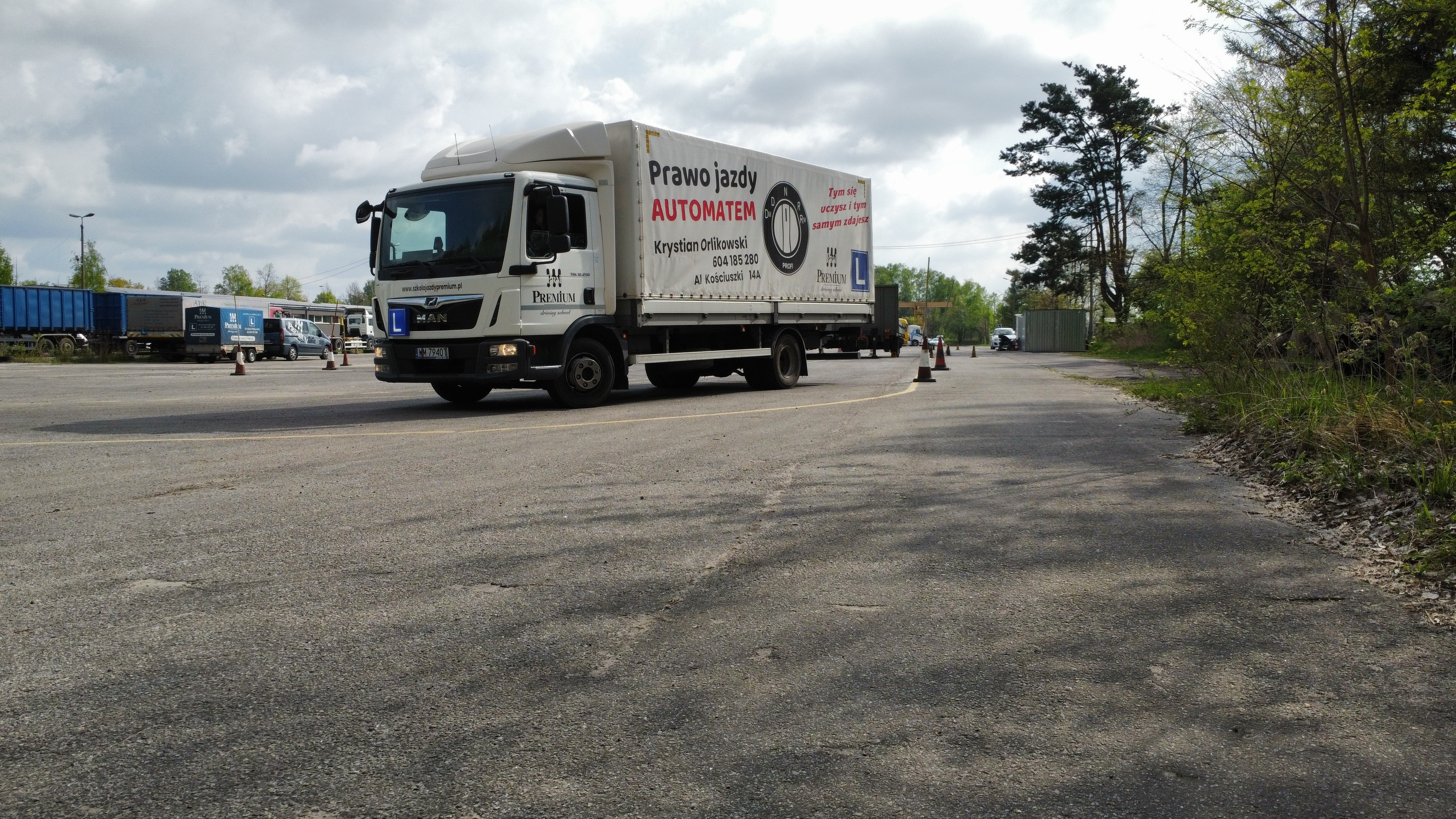 kurs prawa jazdy kat. C Częstochowa szkoła jazdy OSK Premium