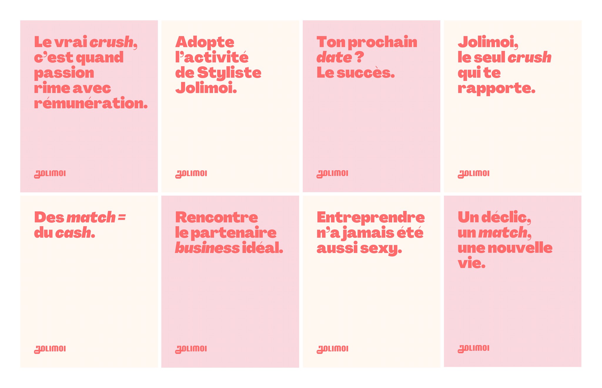 Campagne social media – recrutement beauty brand