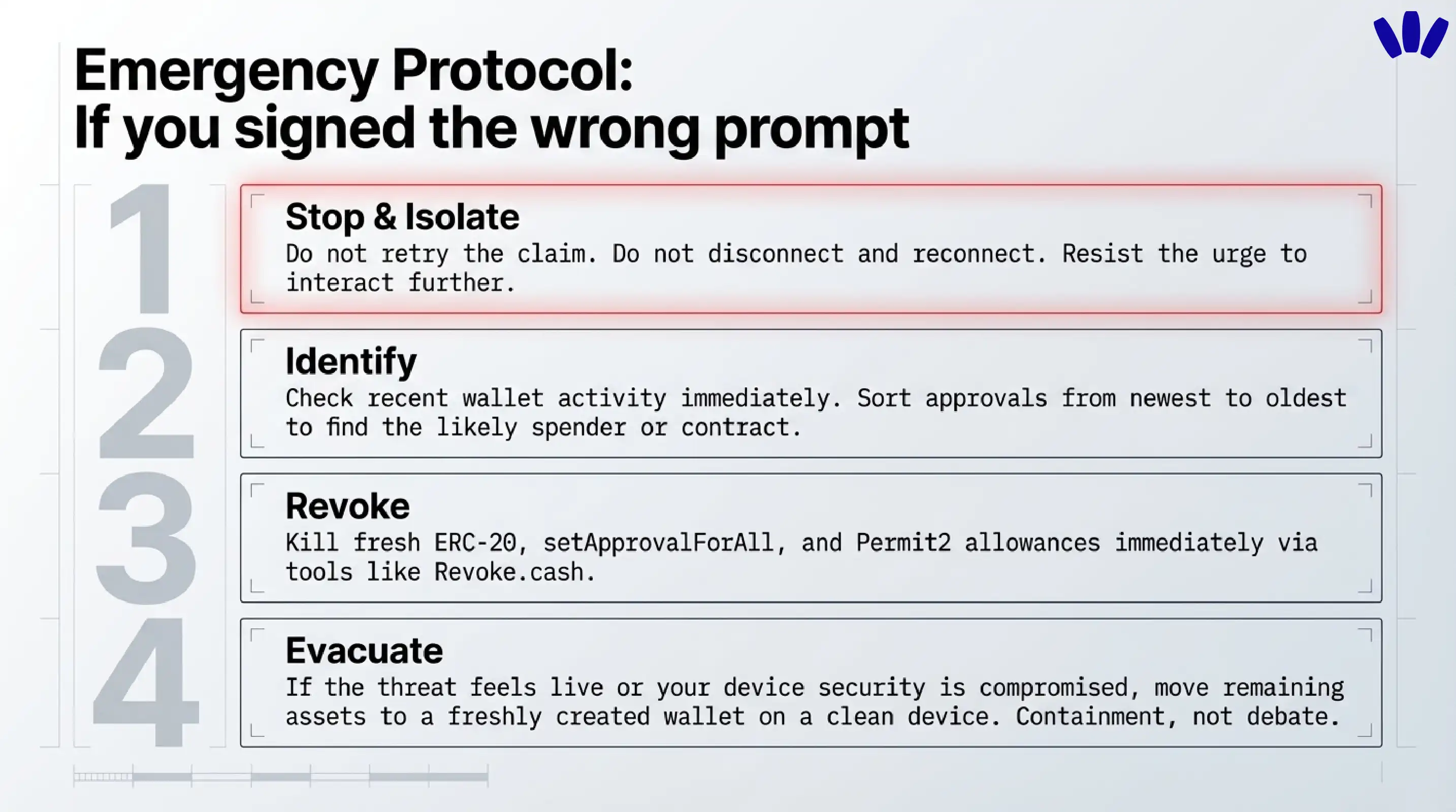What to do if you think your wallet was drained