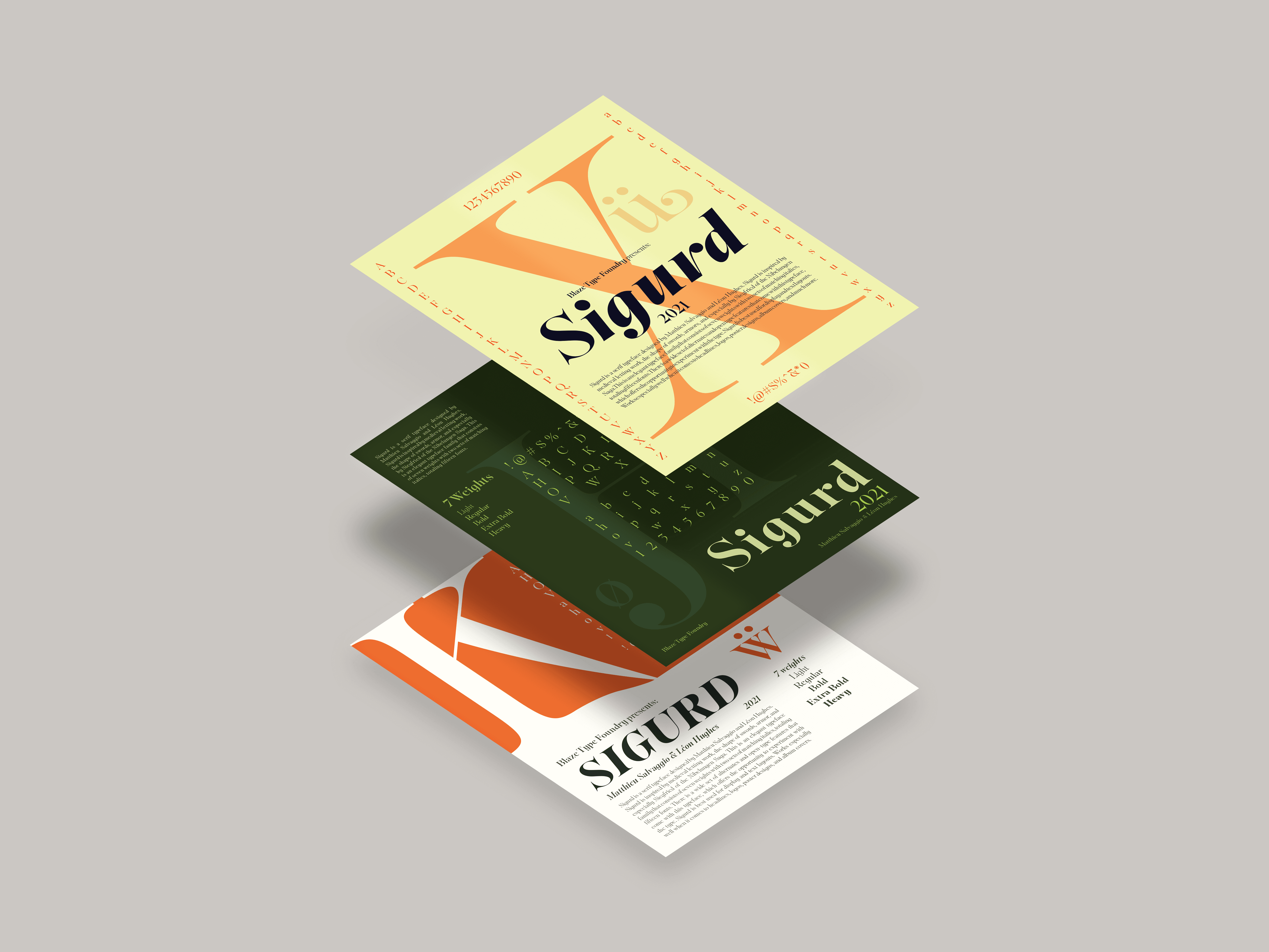 Type Specimen Posters