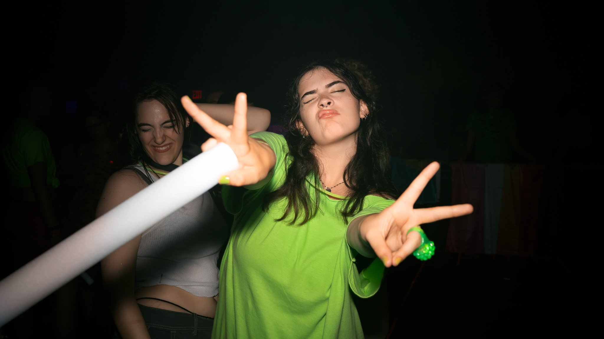 The BRAT Party at the Turntable Indy photo taken by Future Gold Media