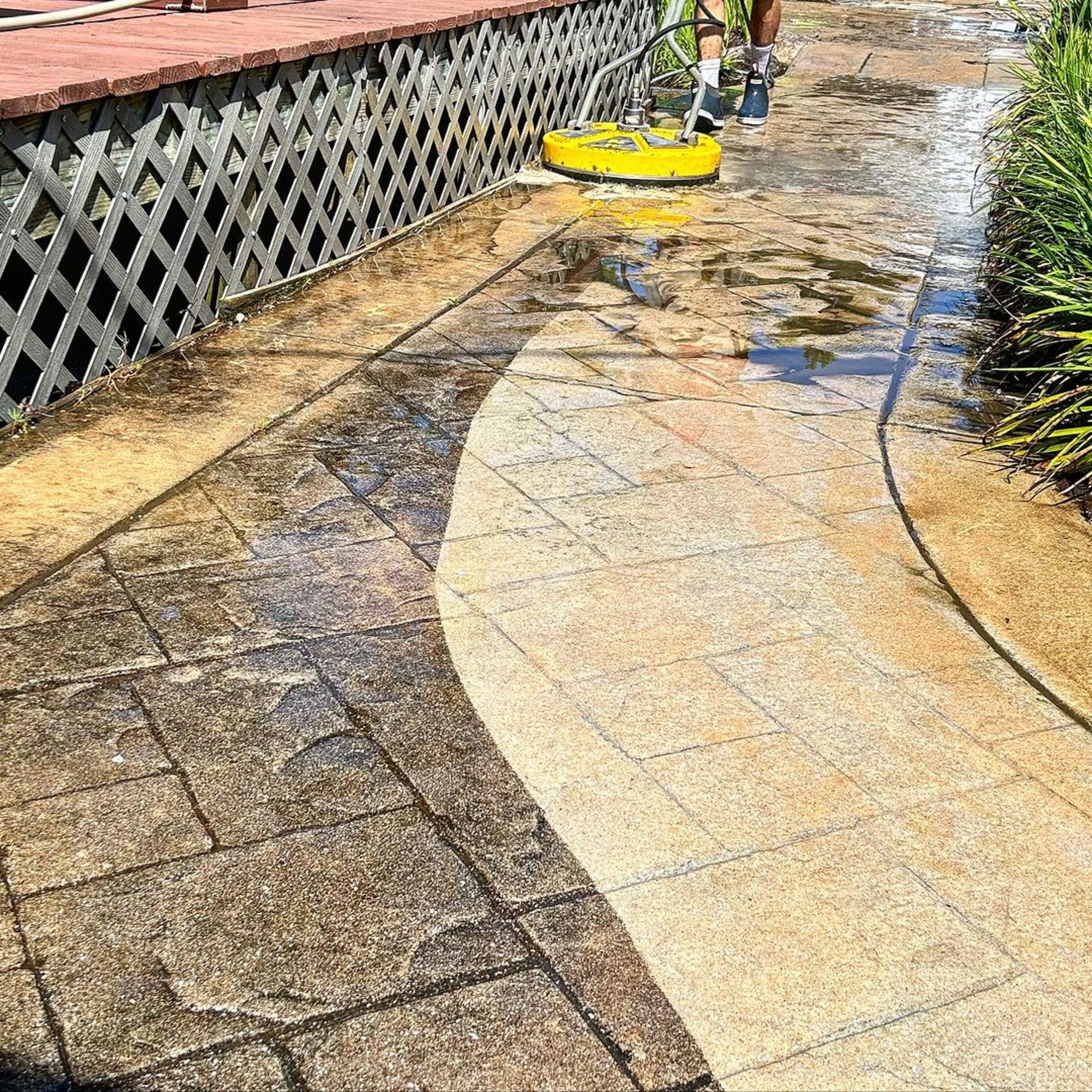 Concrete Washing and Sealing