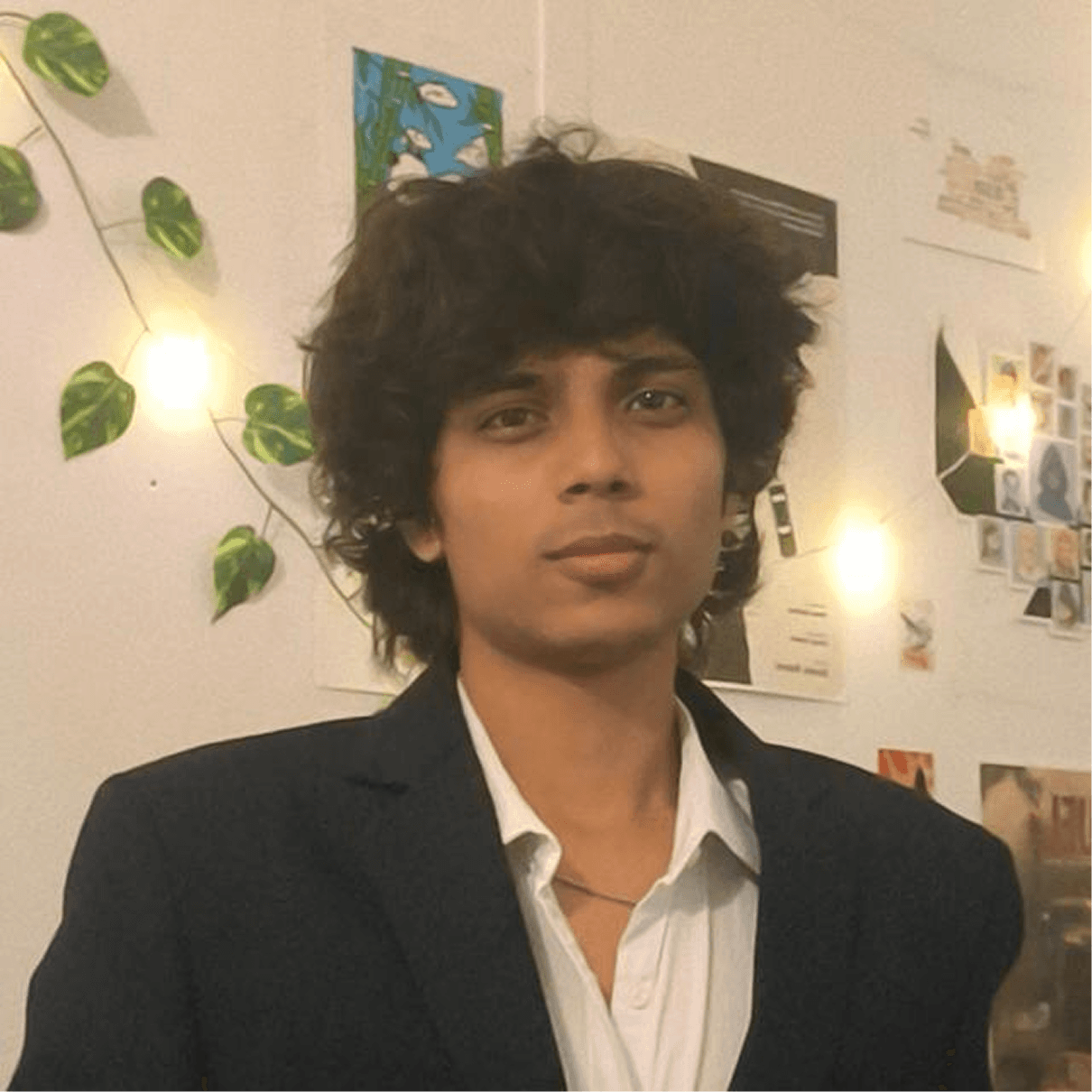 Portrait of portfolio creator – front view