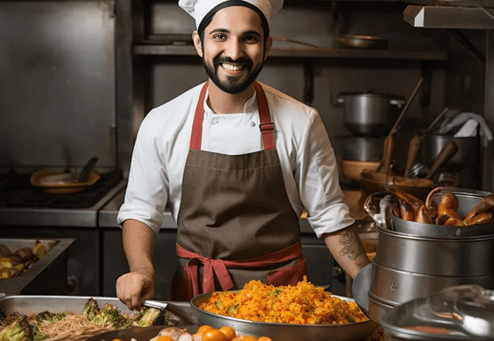 Aldelo ePay female clerk uses it at the front desk.