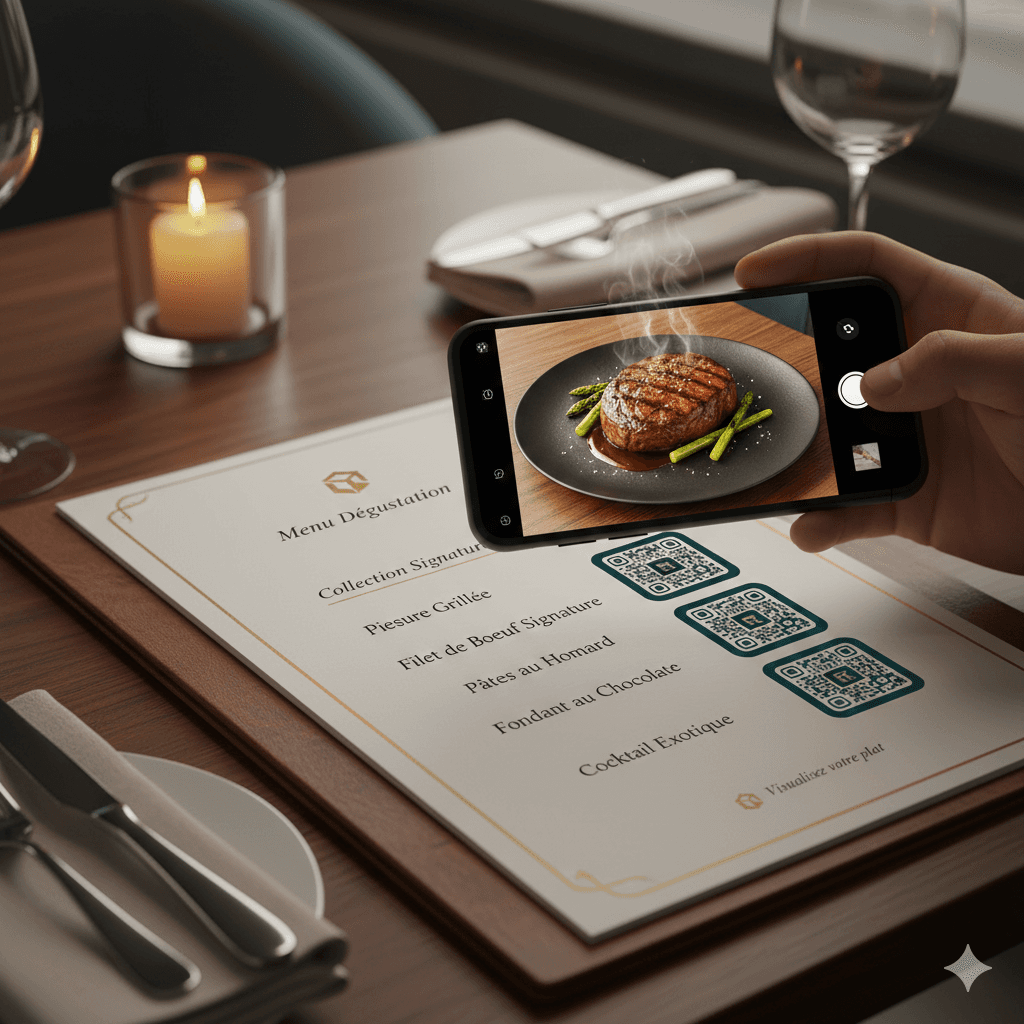 Athlete winning a race