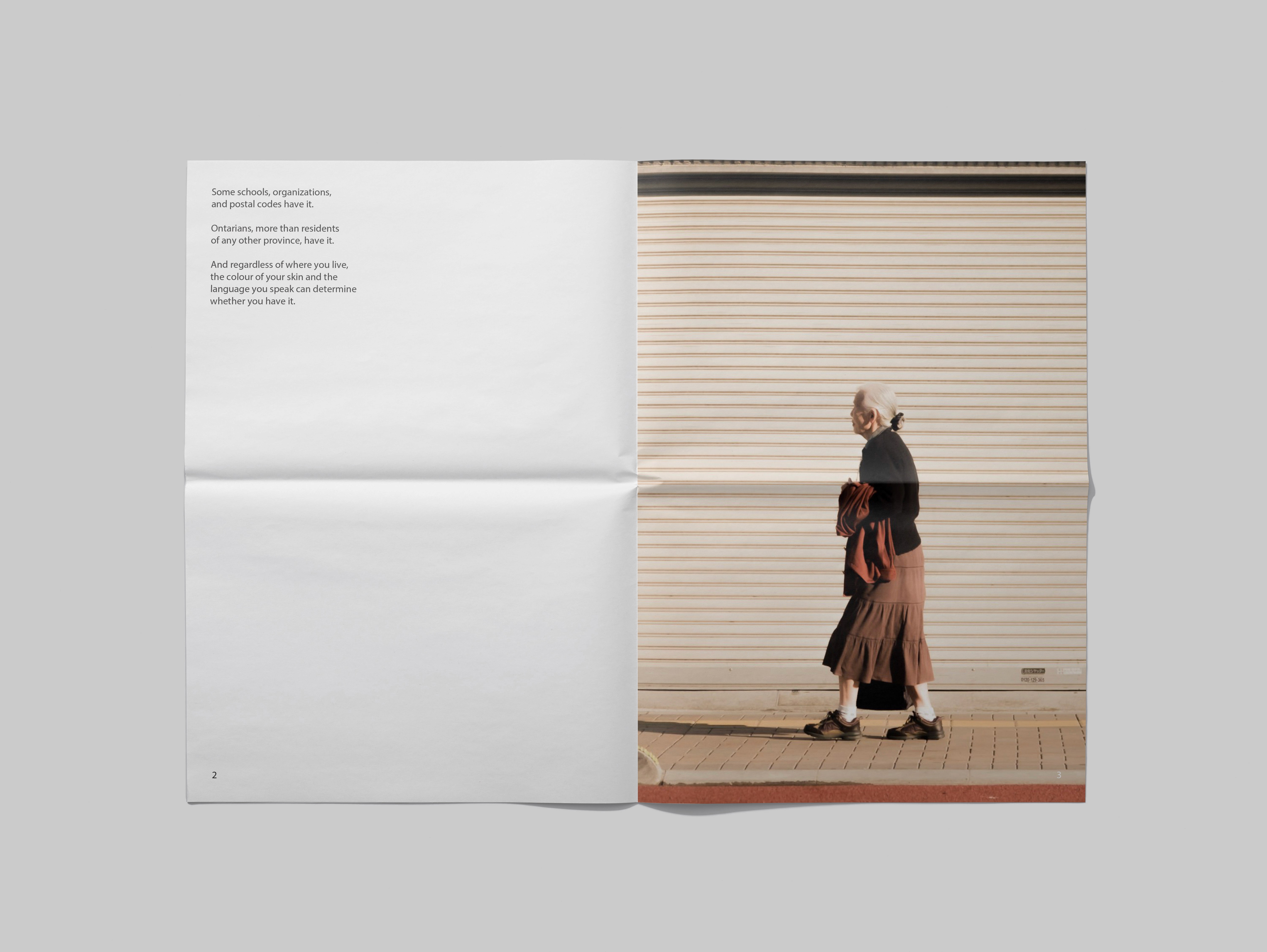 The Law Foundation of Ontario annual report spread