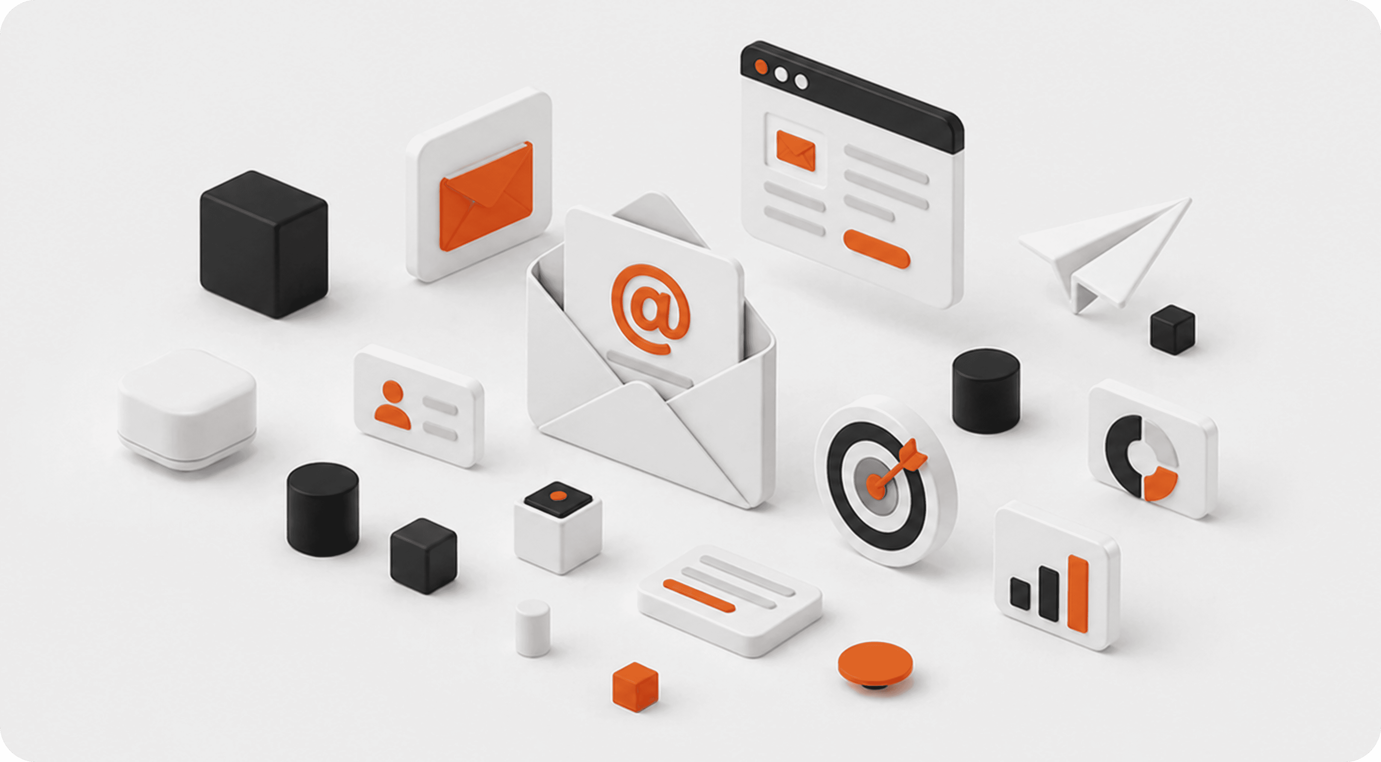 Close-up of a sleek modern electronic device with a magnetic connector and an orange logo on a metallic surface.